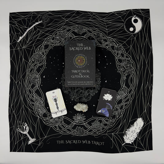 The Sacred Web Tarot Altar Scarf