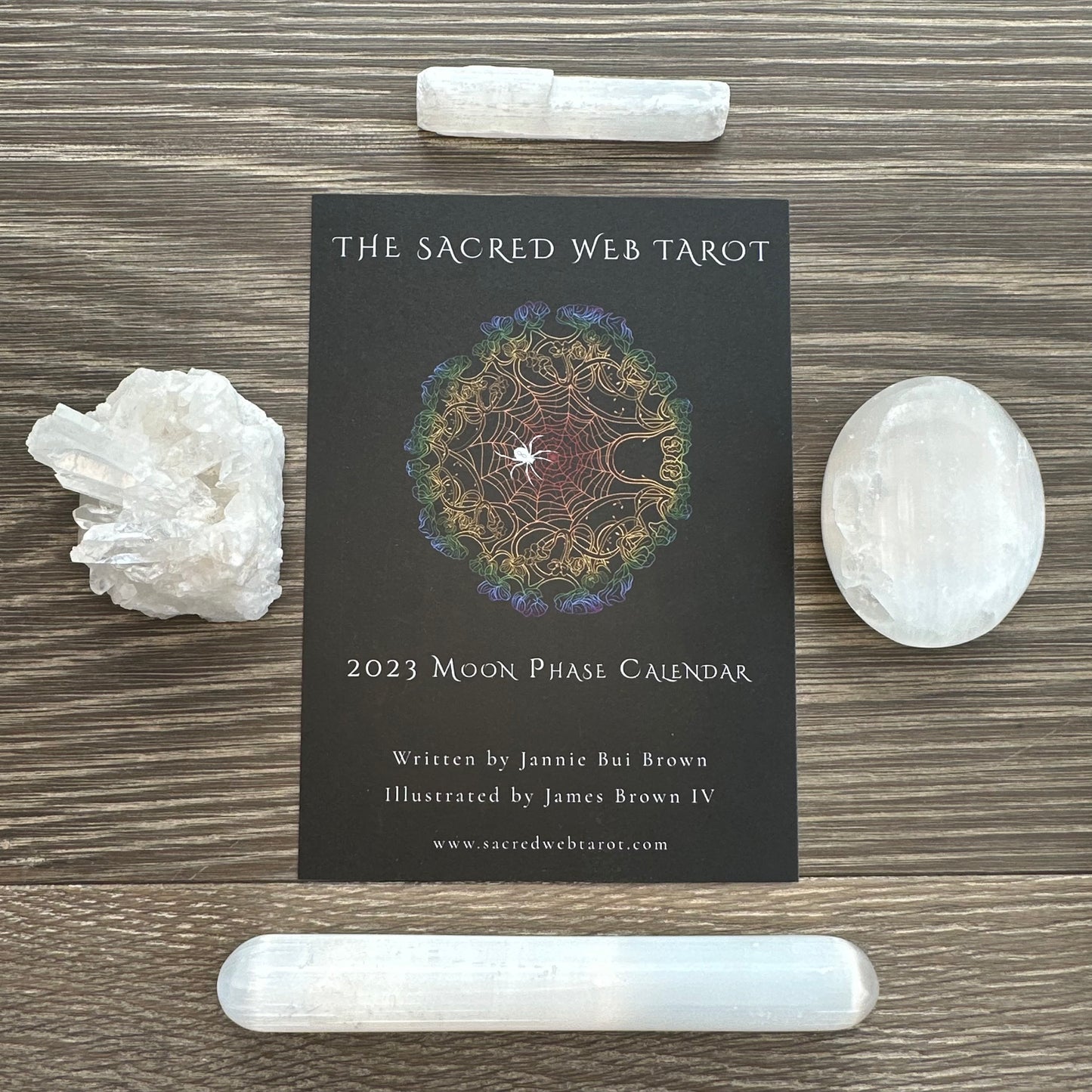 The Sacred Web Tarot 2023 Moon Phase Calendar